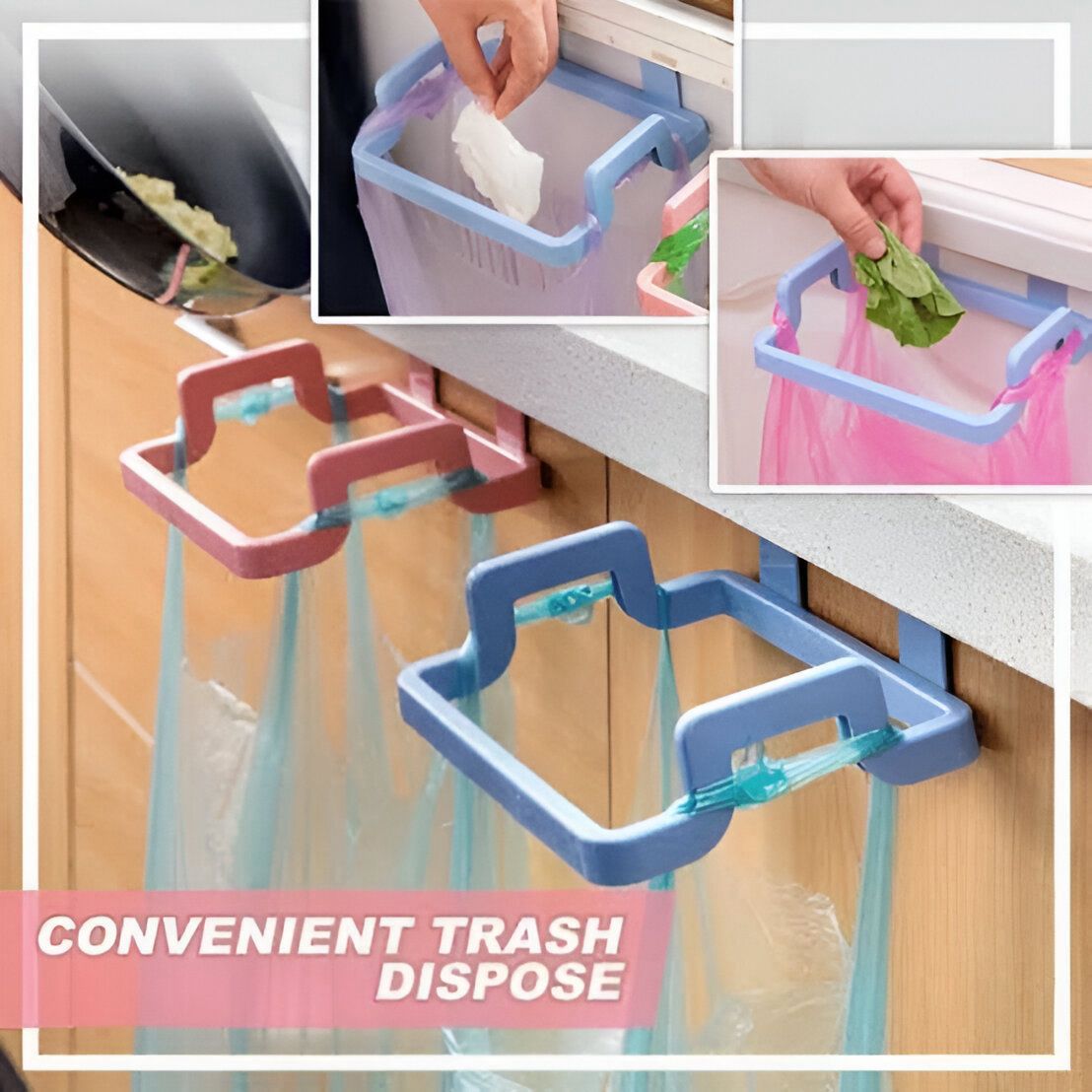 Plastic Kitchen Garbage Shopper Hanging Stand