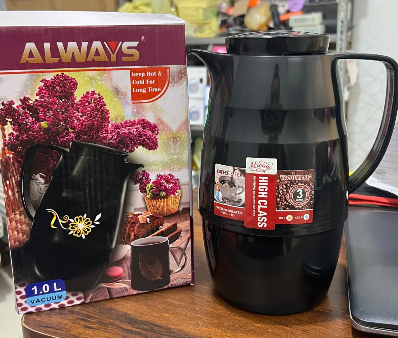 Always Vacuum Flask HotnCold Thermos